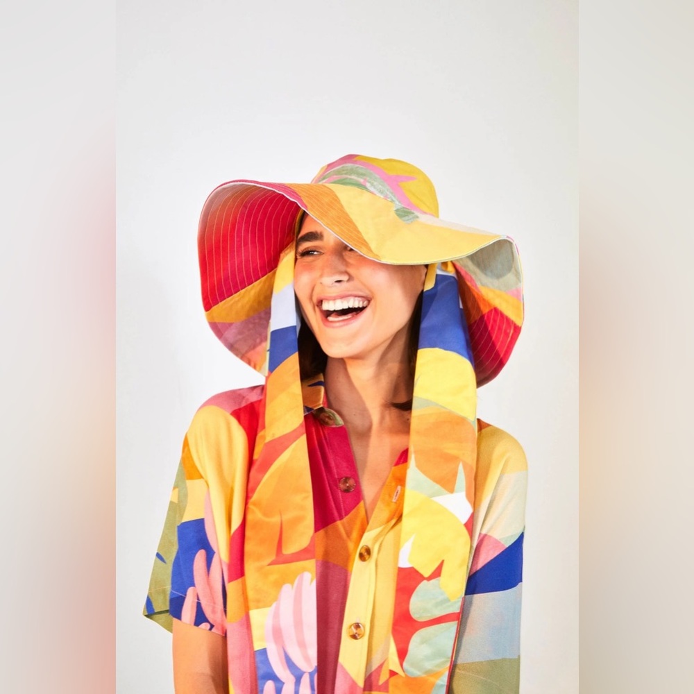 Farm Rio Tropical Sunset Hat